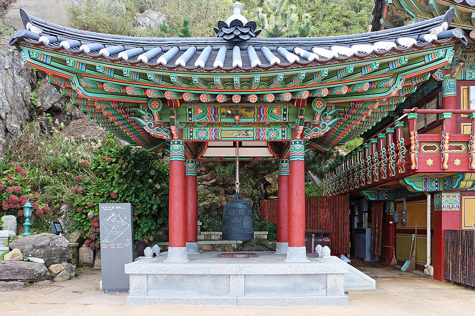 Bell pavilion at Naksansa Temple