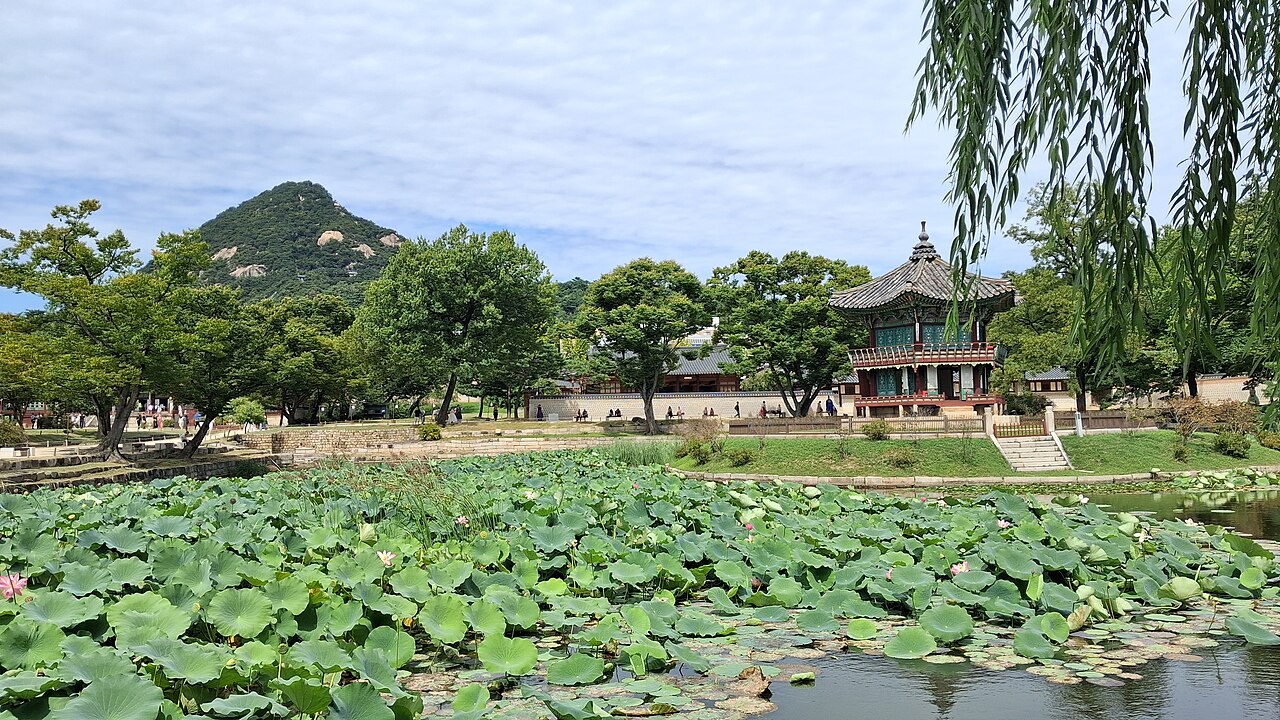 Hyangwonjeong Pavilion · Gyeongbokgung Palace · September 2026